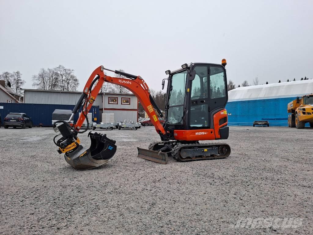 Kubota KX019-4 Minigravere <7t