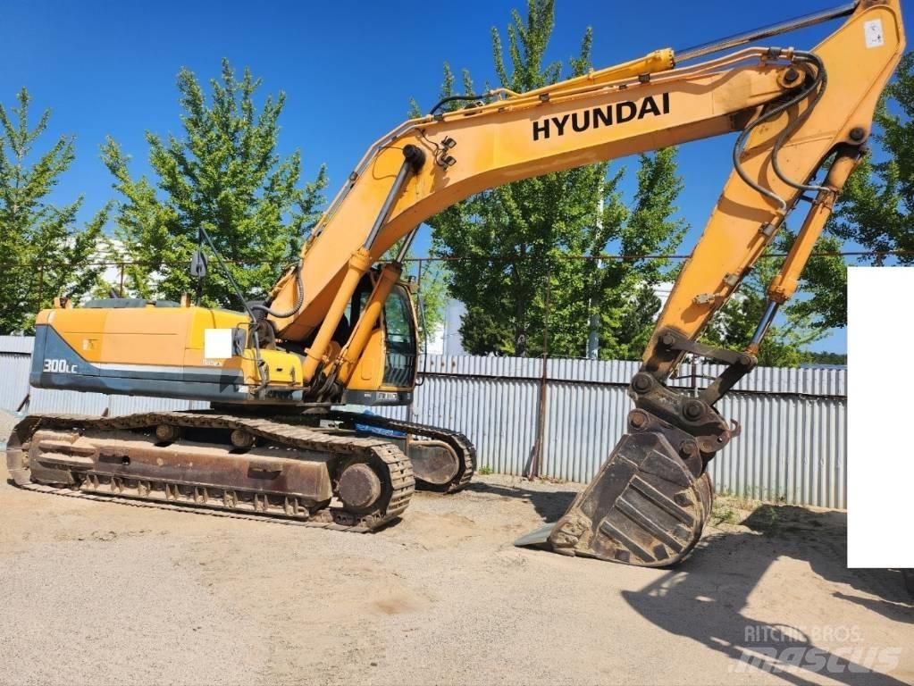 Hyundai Robex 300 LC Beltegraver