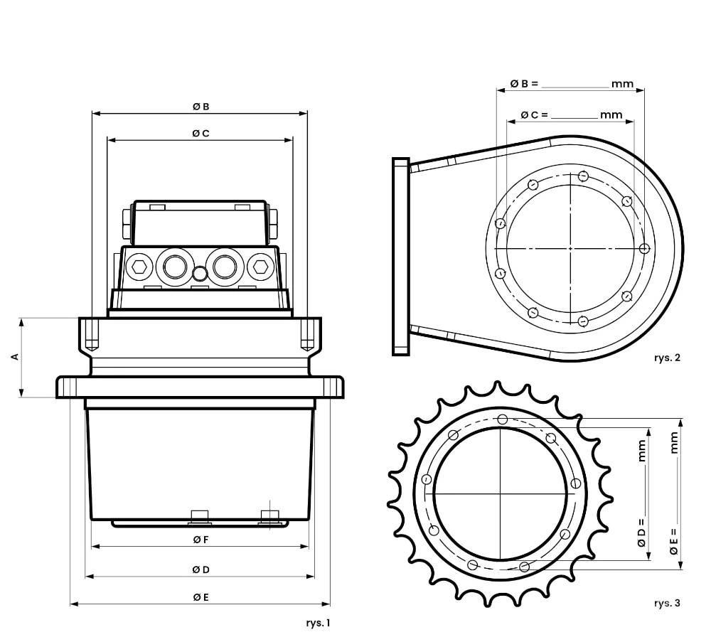 CASE CX 25 Girkasse