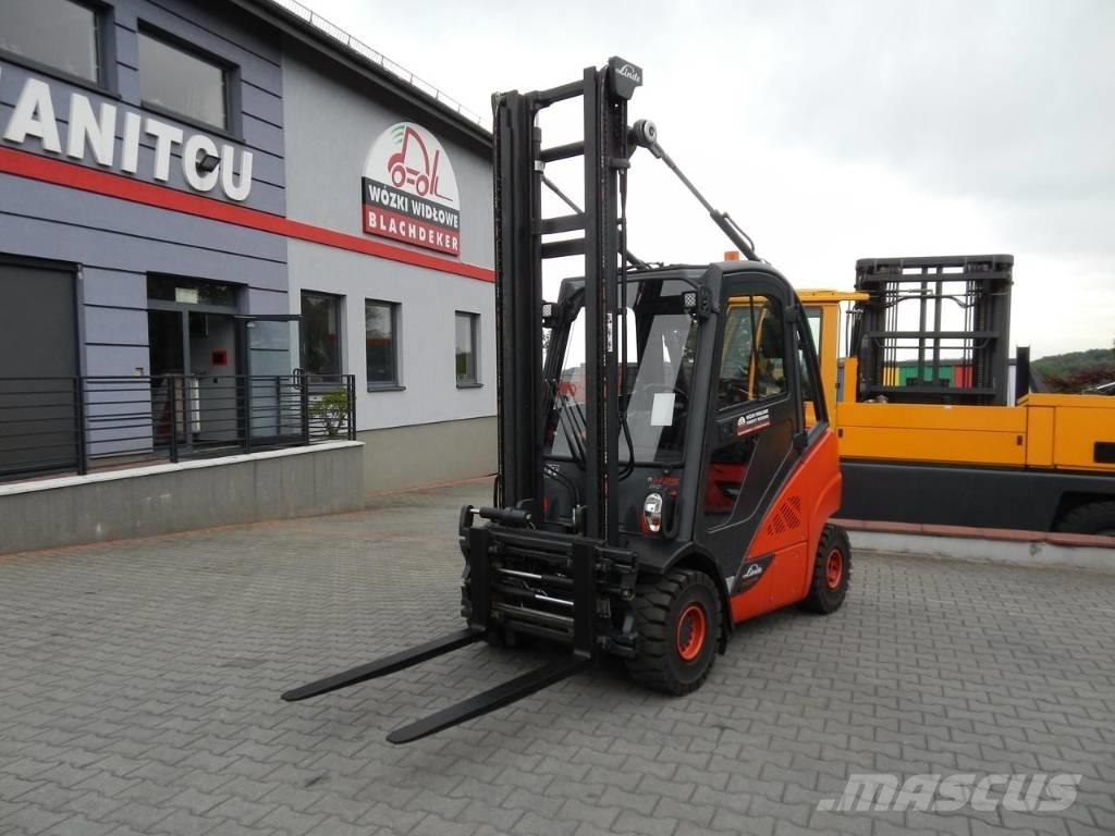 Linde H25T-02 Propan trucker