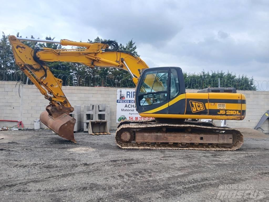 JCB JS 210 Beltegraver