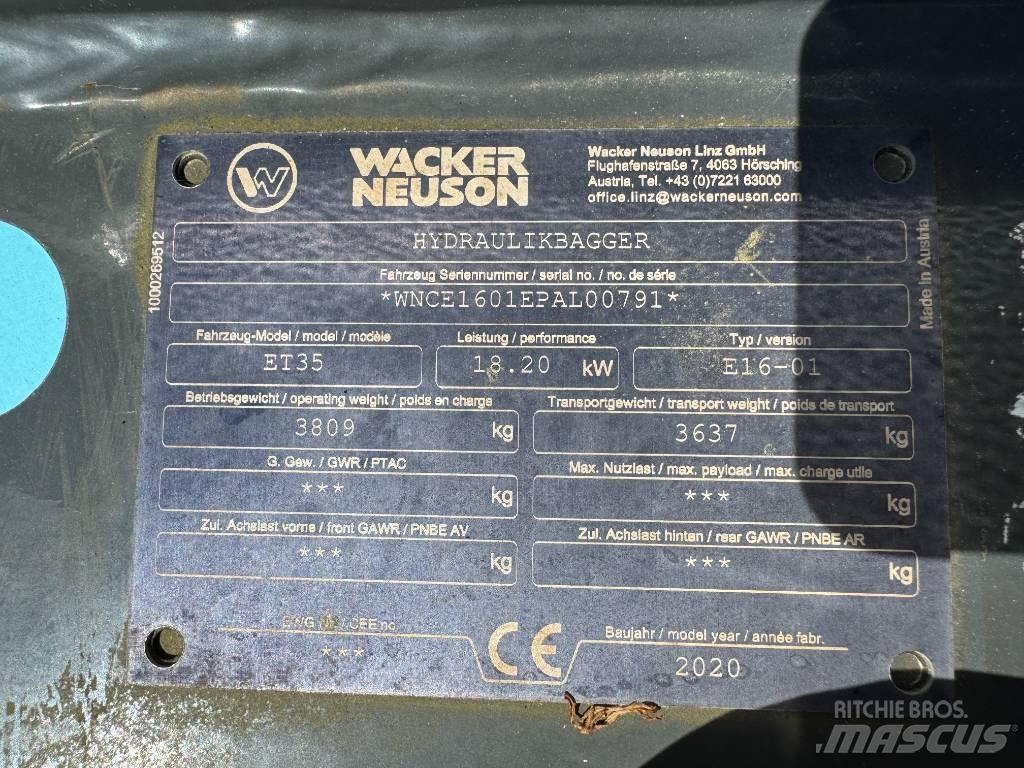 Wacker Neuson ET35 Beltegraver