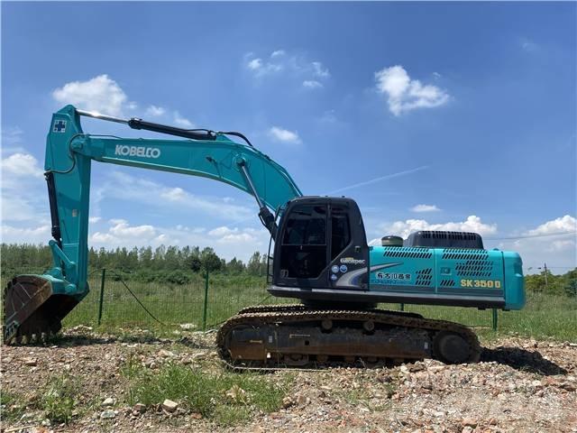 Kobelco SK350D Beltegraver