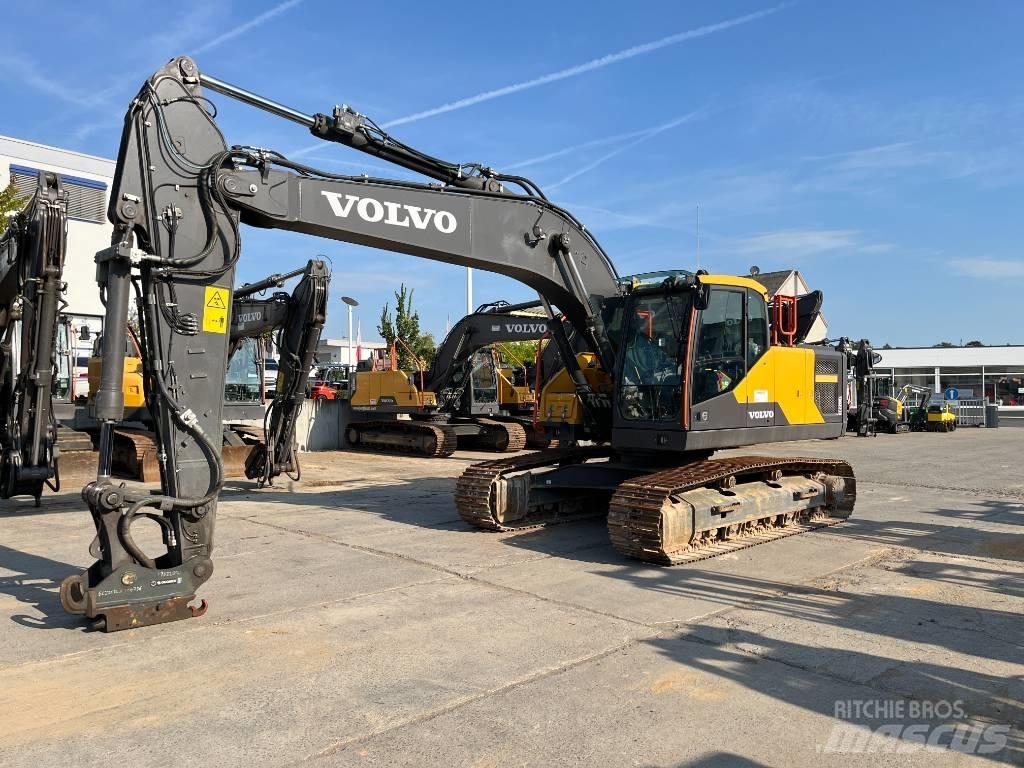 Volvo EC220EL Beltegraver