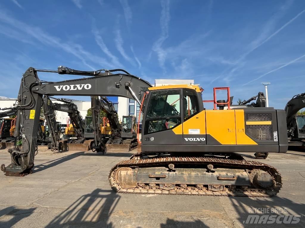 Volvo EC220EL Beltegraver