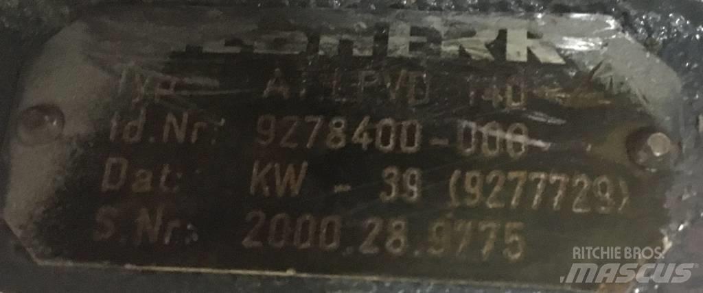 Liebherr LPVD 140 Hydraulikk
