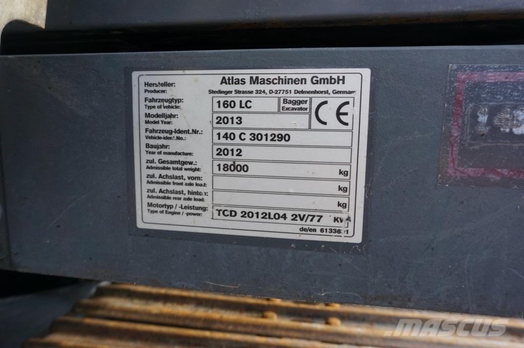 Atlas 160 LC Beltegraver