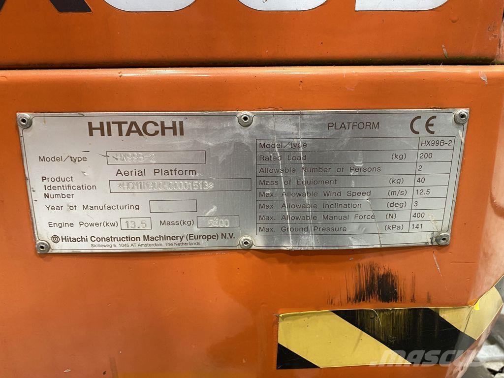 Hitachi HX99B-2 Teleskop bomlifter