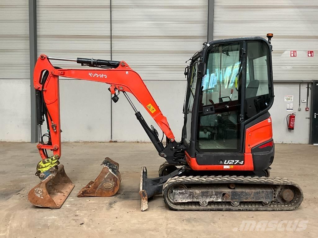Kubota U 27-4 Minigravere <7t