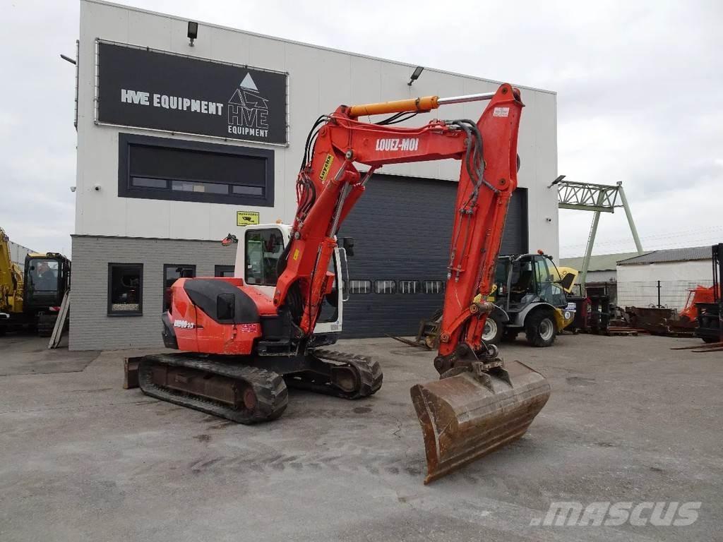 Kubota KX080-3 Minigravere <7t
