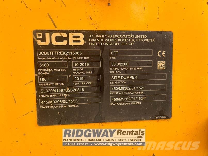 JCB 6 FT-2 Mini dumpere