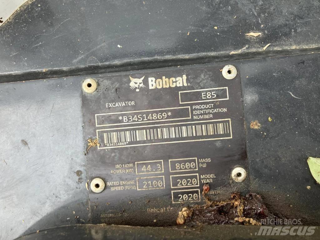 Bobcat E 85 Midigravere 7 - 12t