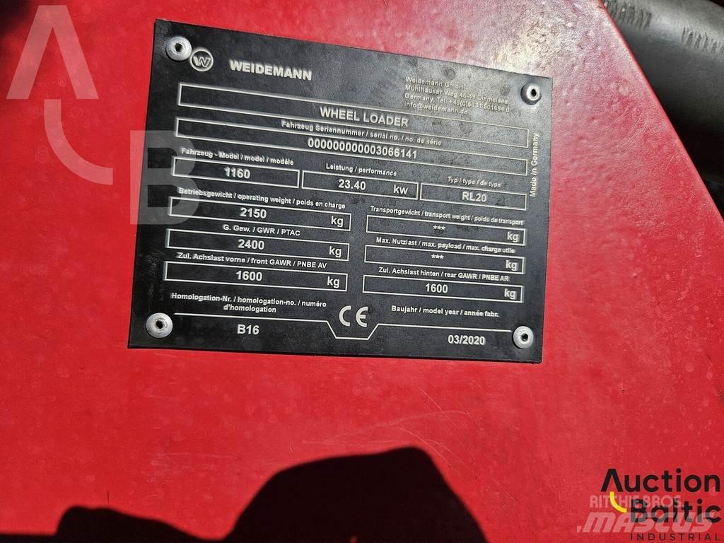 Weidemann 1160 Hjullastere
