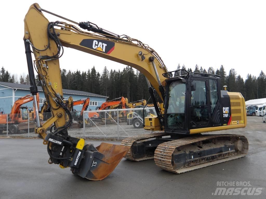 CAT 316 F Beltegraver