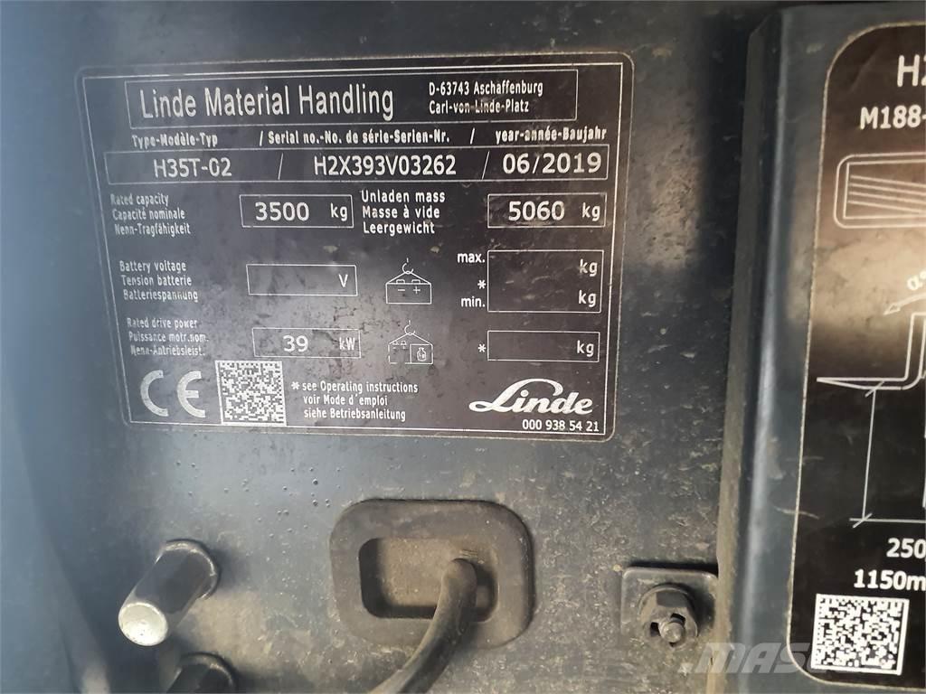 Linde H35T Propan trucker