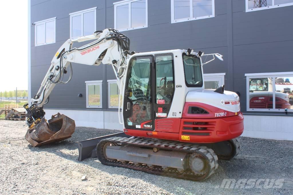 Takeuchi TB 290 Midigravere 7 - 12t