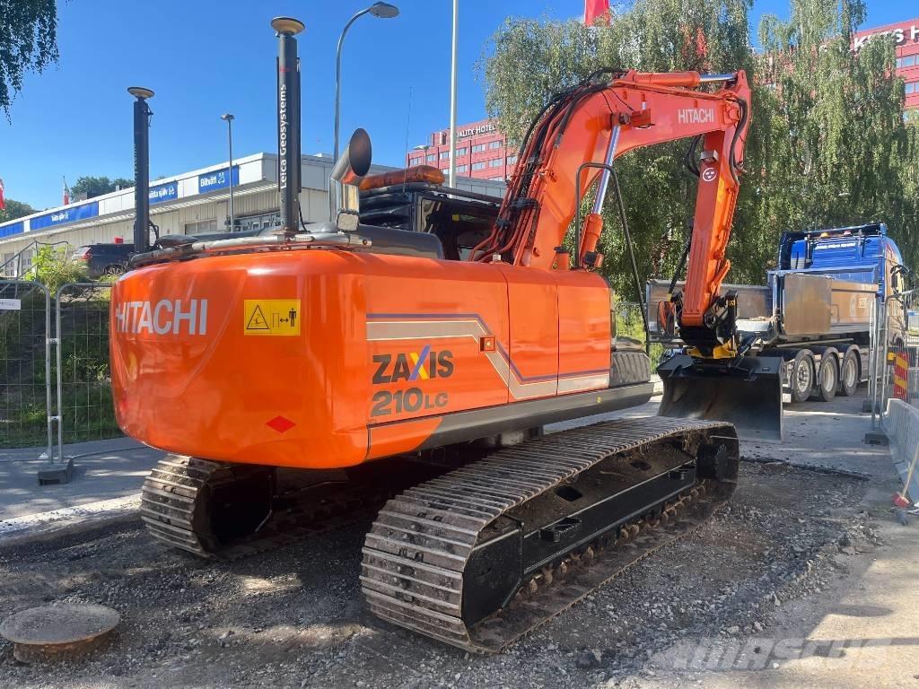 Hitachi ZX 210 LC-5B Beltegraver