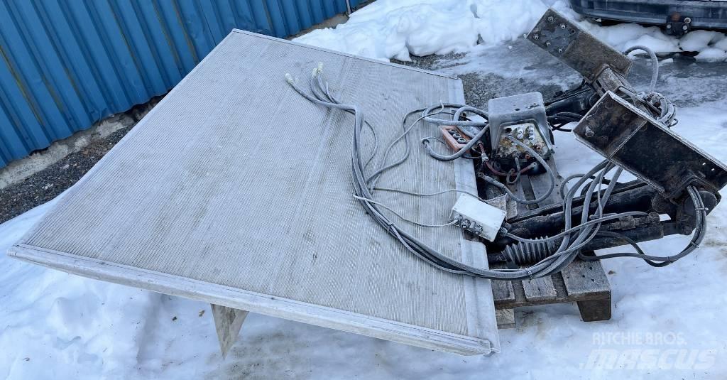  Zepro bakgavellyft Plattformer