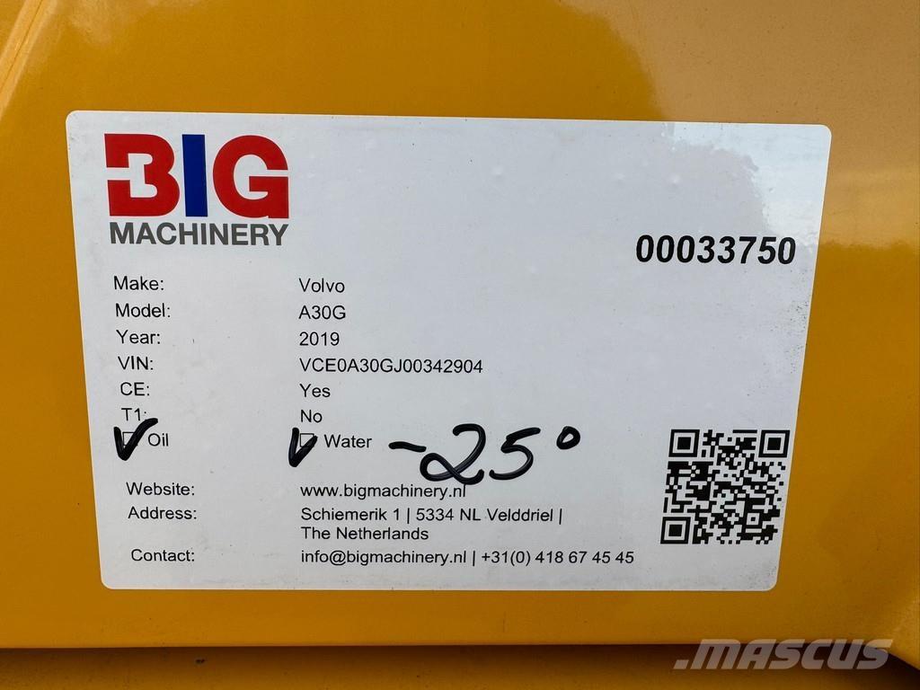 Volvo A30G Rammestyrte Dumpere