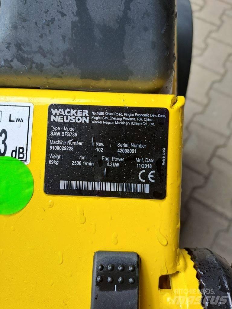 Wacker Neuson BFS735 Stein og betong sager
