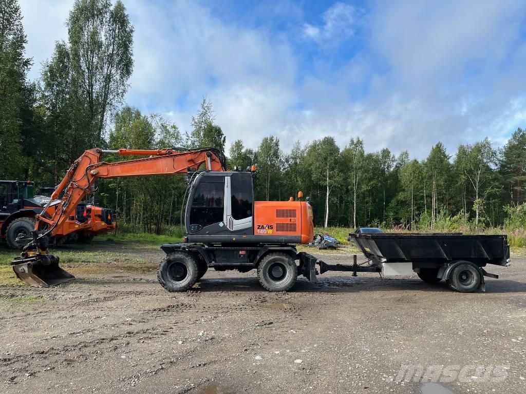 Hitachi ZX140W-3 Hjulgravere