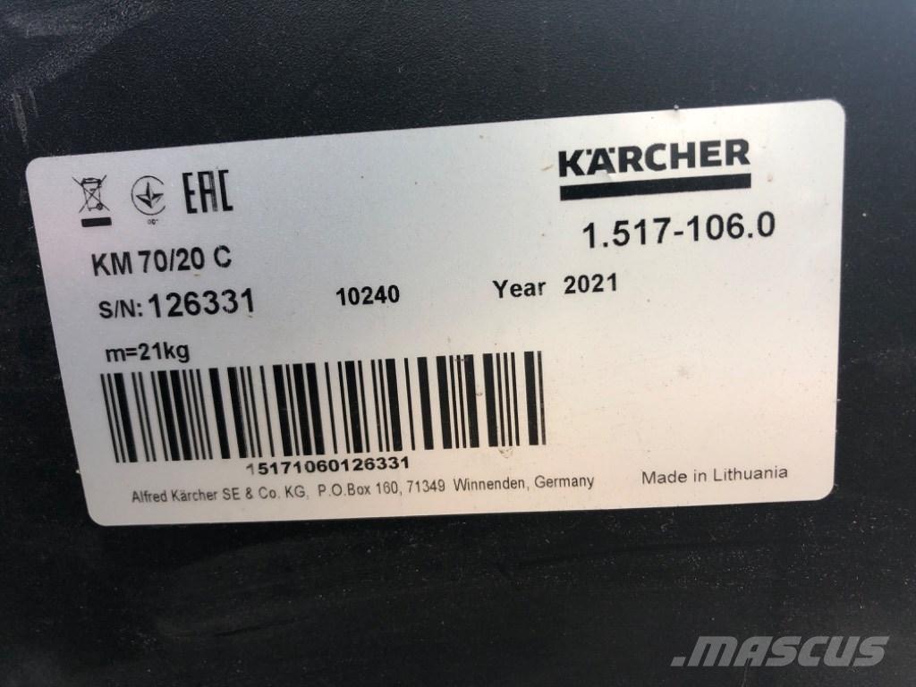 Kärcher KM 70/20 C Feiemaskiner