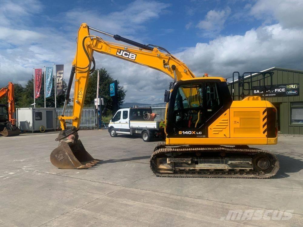 JCB 140 X LC Beltegraver