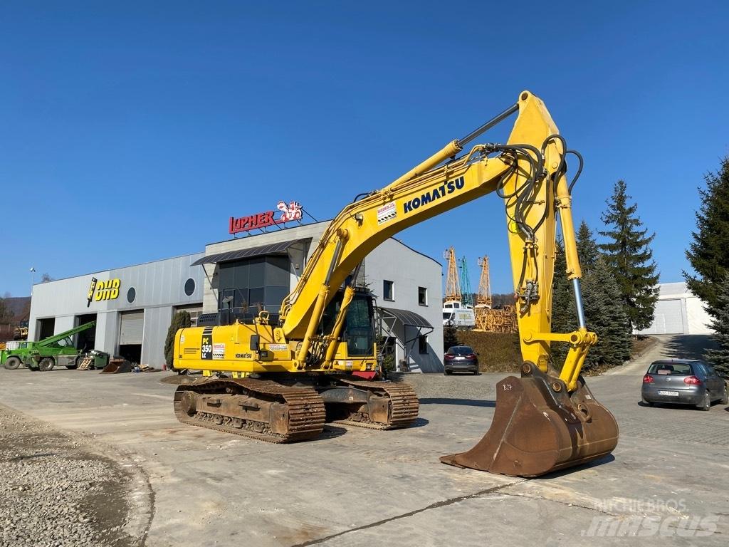Komatsu PC350LC-8 Beltegraver