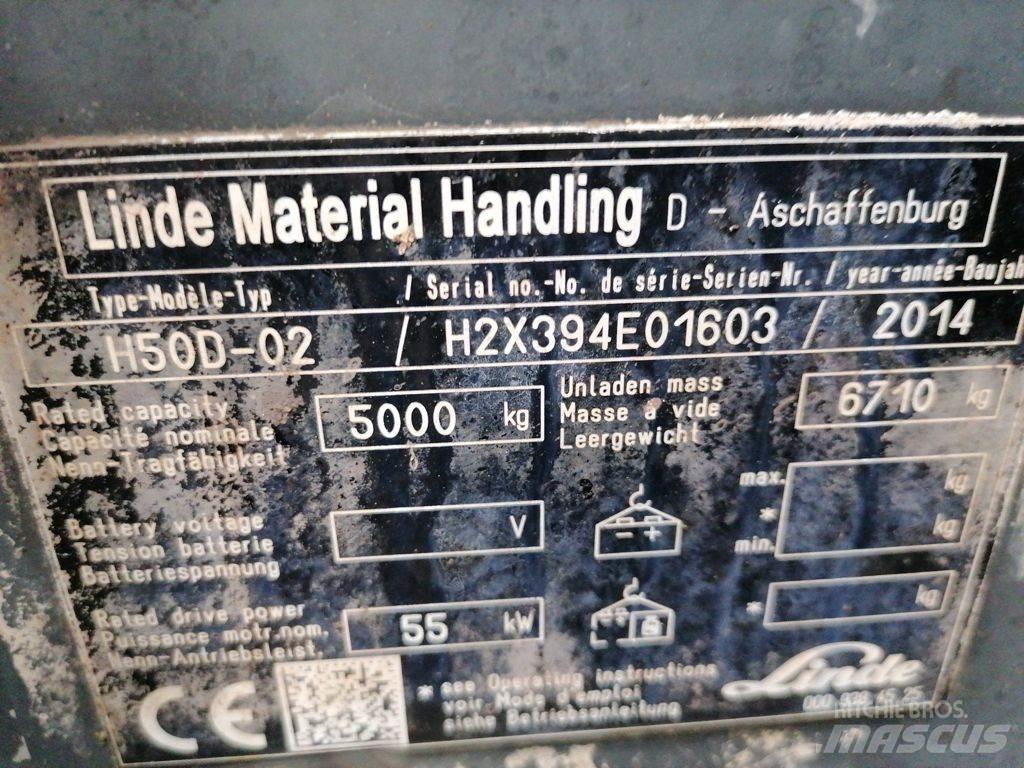 Linde H50D-02 Diesel Trucker