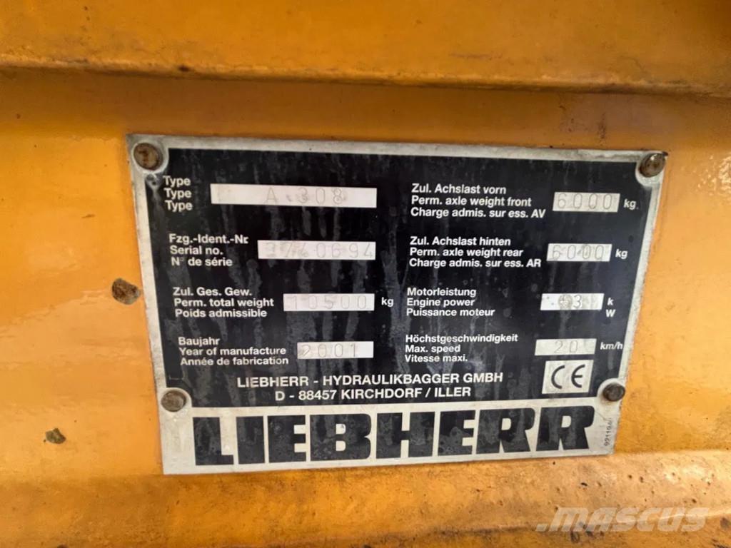 Liebherr A308 Hjulgravere