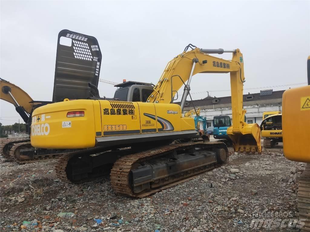 Kobelco SK350D Beltegraver