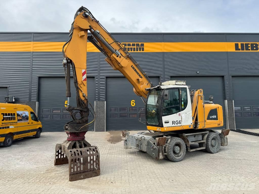 Liebherr LH 22 Gravemaskiner for avfallshåndtering