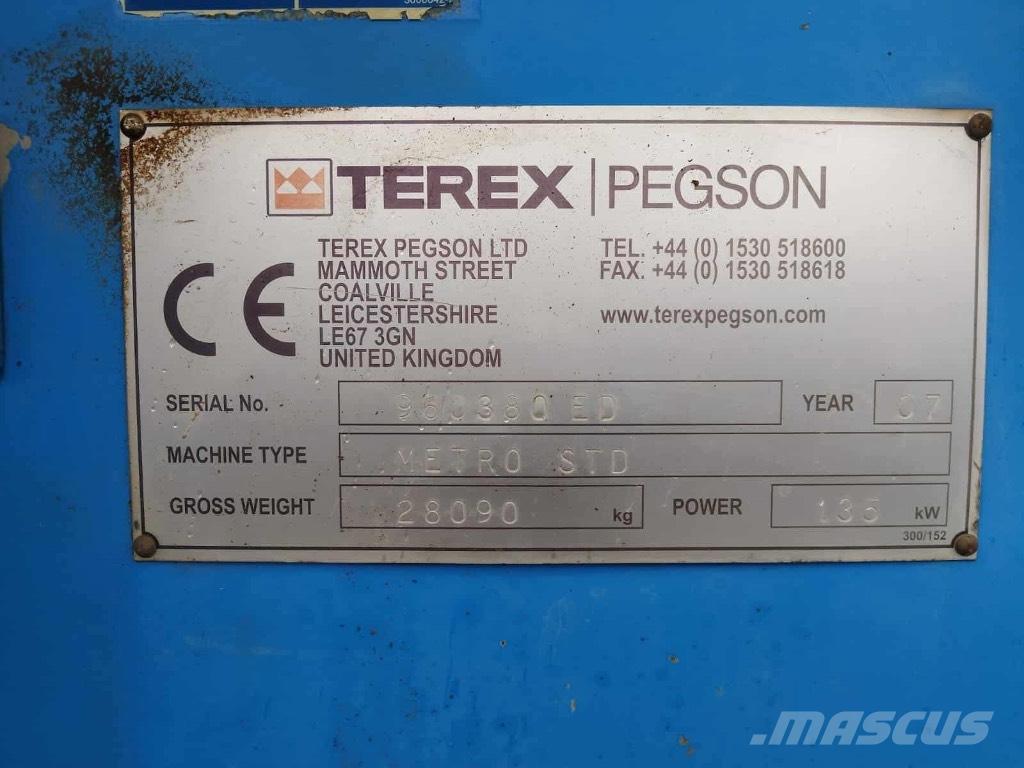 Terex Pegson Mobile knuseverk