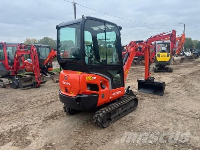 Kubota KX 019-4 Minigravere <7t