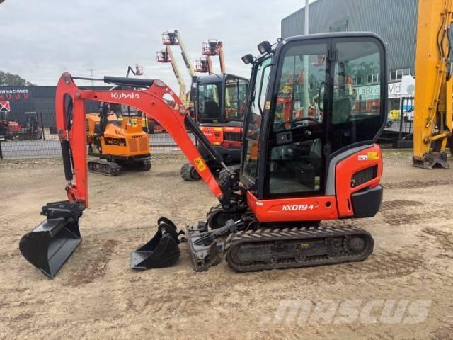Kubota KX 019-4 Minigravere <7t