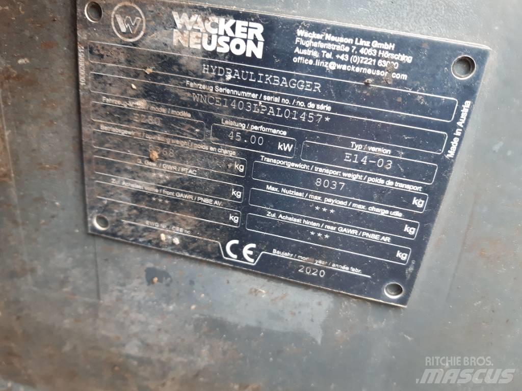 Wacker Neuson EZ80 Beltegraver