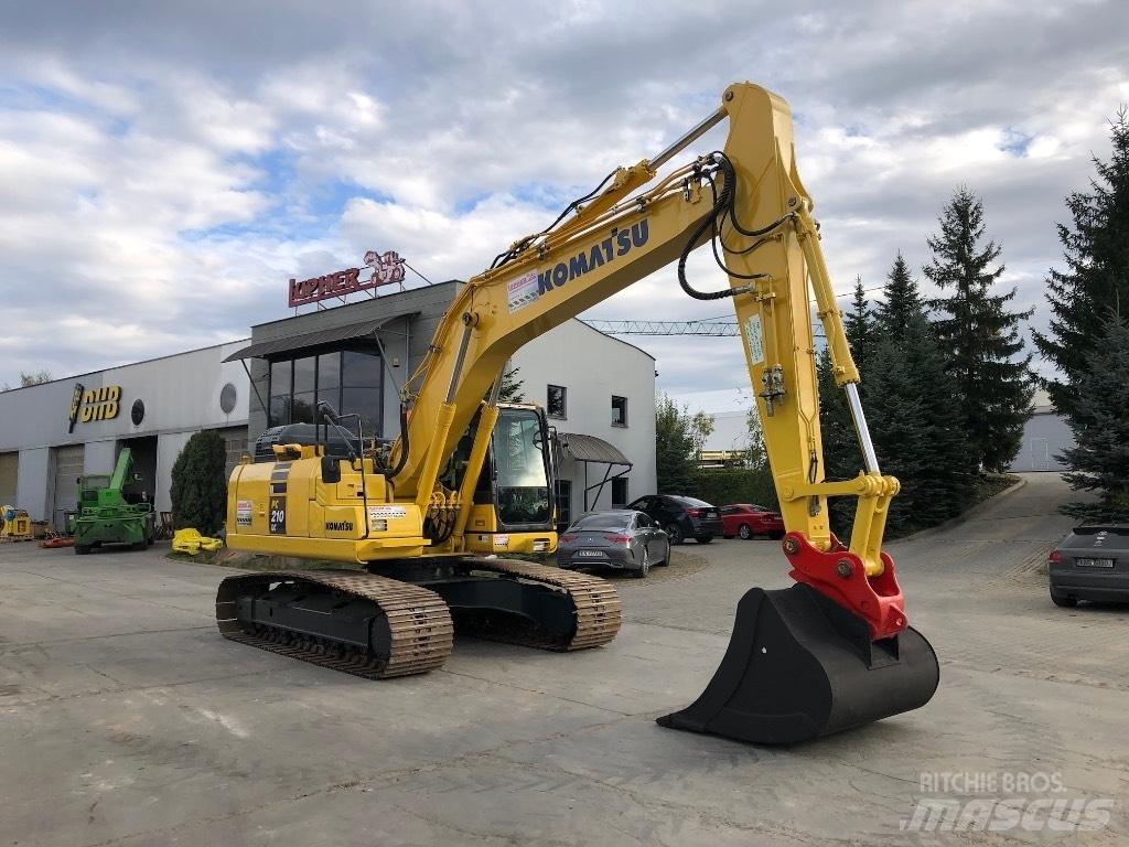 Komatsu PC210LC-11 Beltegraver
