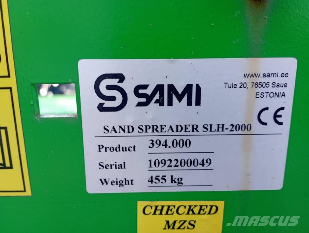 Sami SLH 2000 ZM-602 Sand- og saltspredere