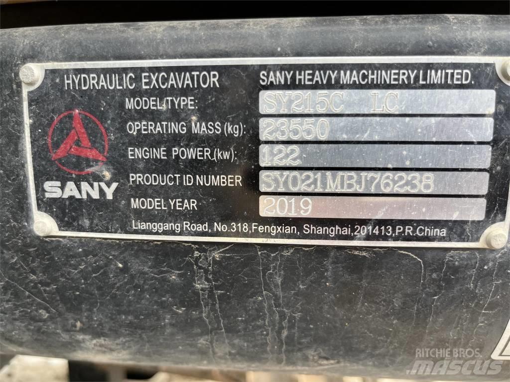 Sany SY215C Beltegraver