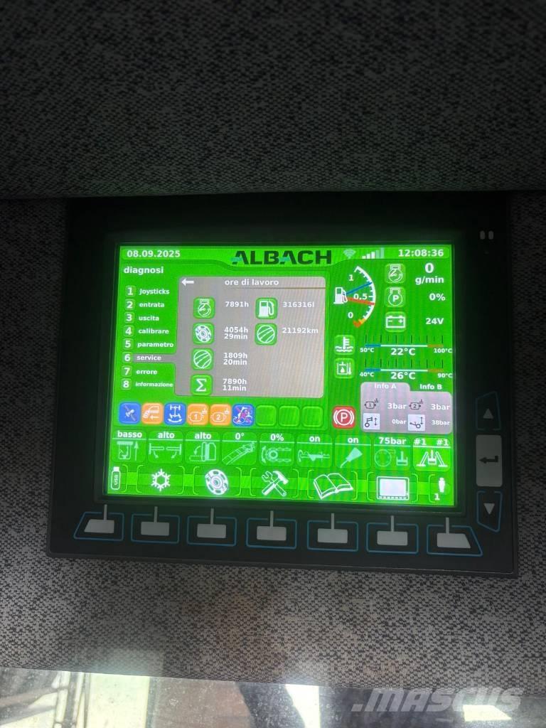 Albach Diamant 2000 Fliskuttere