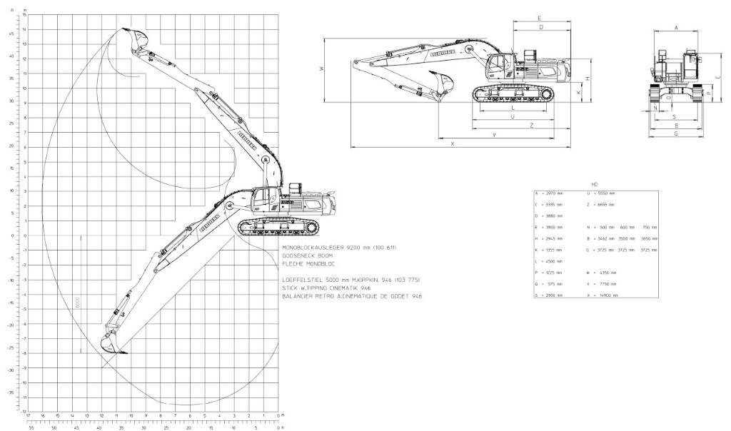 Liebherr R 956 LC Beltegraver