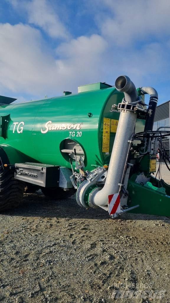 Samson TG20 Andre Jordforbedrings maskiner og ekstrautstyr