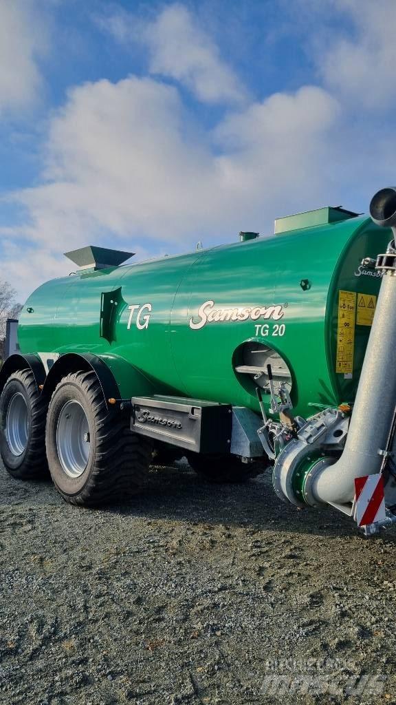 Samson TG20 Andre Jordforbedrings maskiner og ekstrautstyr