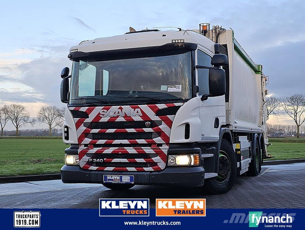 Scania P340 CNG Renovasjonsbil