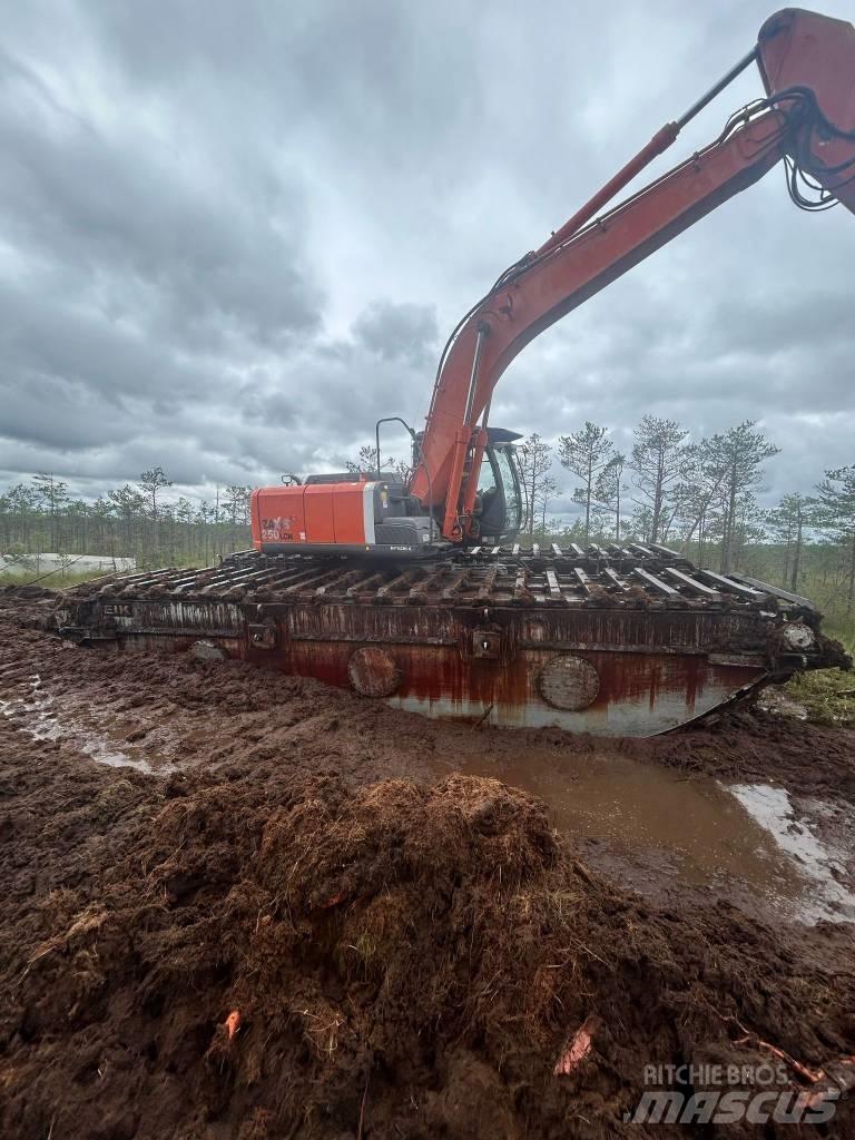 Hitachi 250 Amfibiske Gravemaskiner
