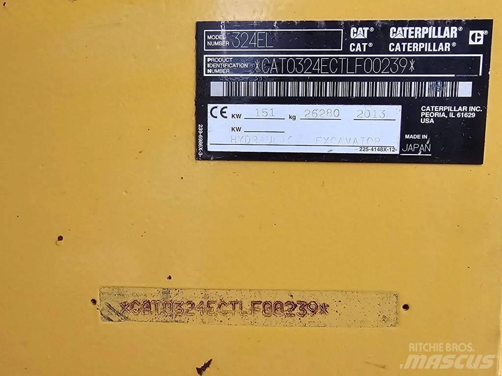 CAT 324 EL Beltegraver