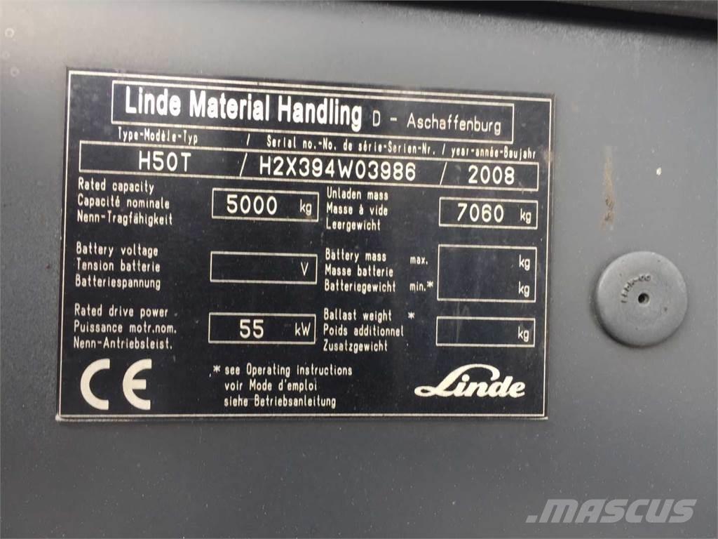 Linde H50T Propan trucker