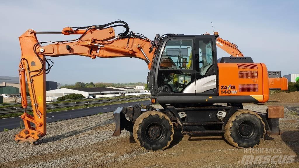 Hitachi ZX140W-5B Hjulgravere