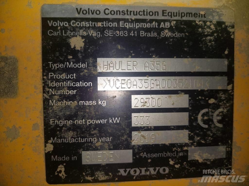 Volvo A 35 G Rammestyrte Dumpere
