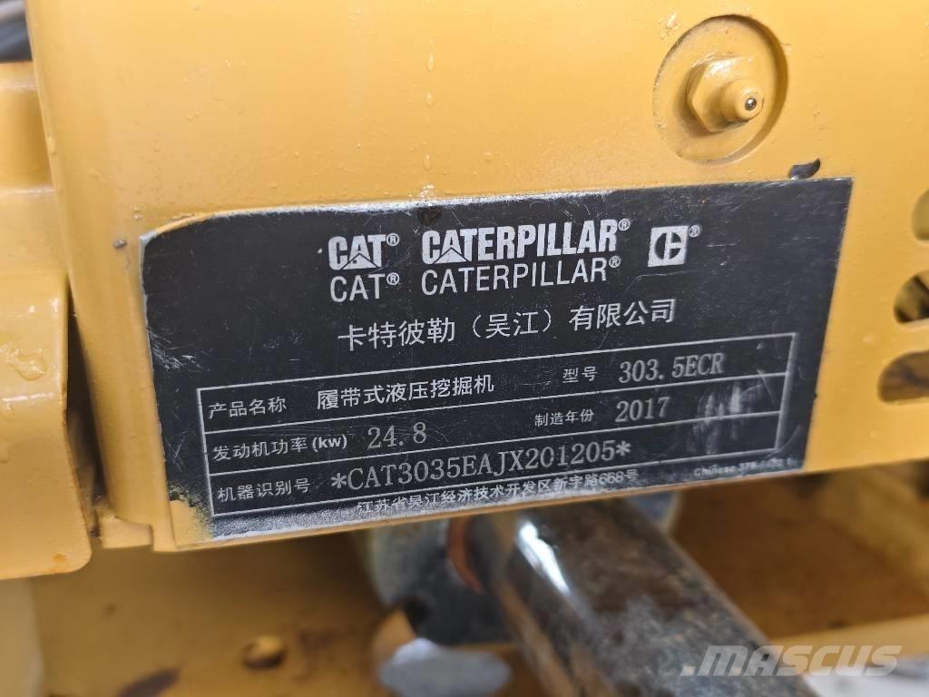 CAT 303.5 E CR Minigravere <7t